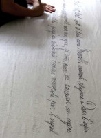 El handwriting, la técnica que es furor en decoración de interiores